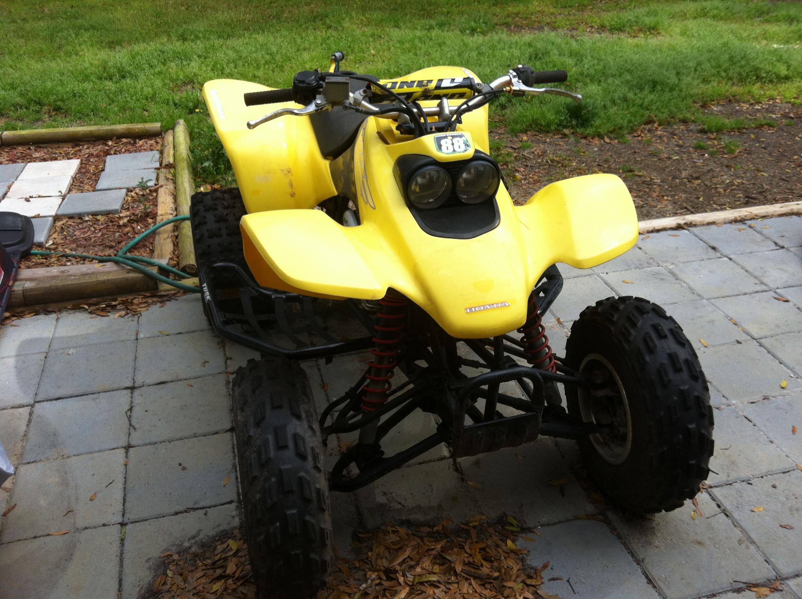 Honda trx 400ex reverse #5